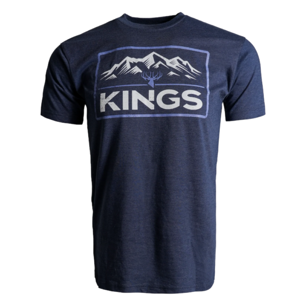 Peak T-Shirt Heather Denim